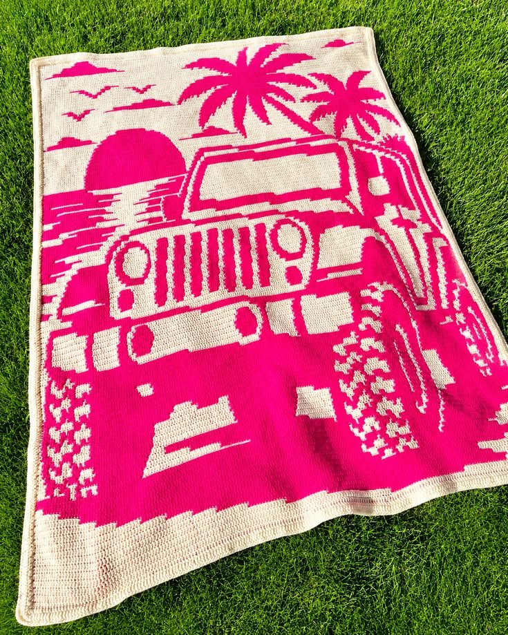 Jeep Beach Blanket